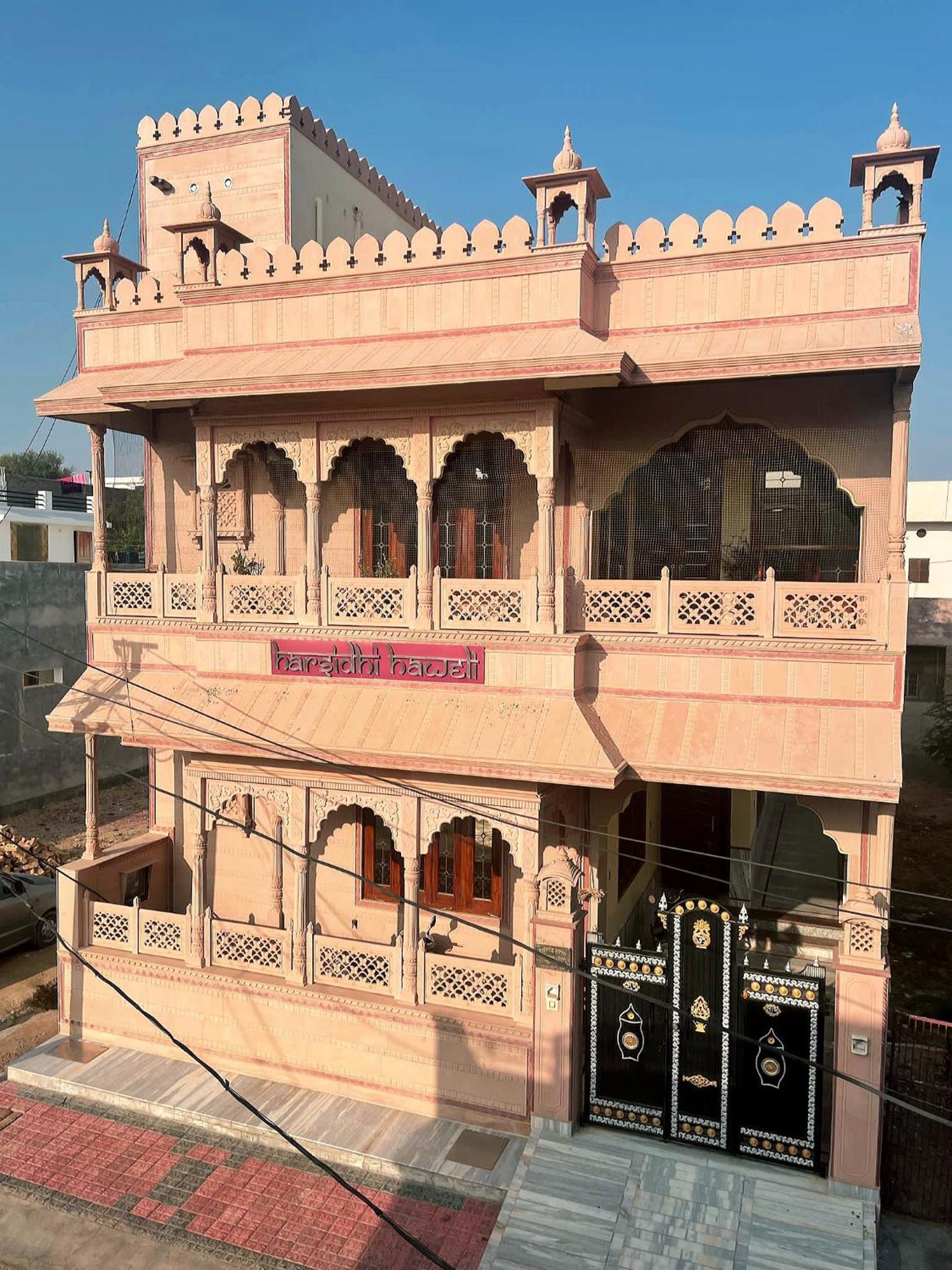 Harsidhi Haveli Apartment ไบคาเนอร์ ภายนอก รูปภาพ